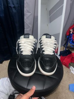 Dior B27 Low-Top Sneakers Black White