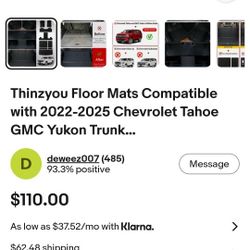 Tahoe Floor Mat Set 