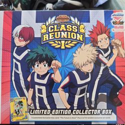 My Hero Academia CCG Class Reunion Limited Edition Collector Box Jasco Games 