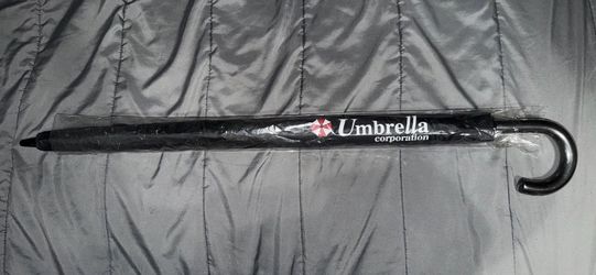 Resident Evil RARE Full Sized Cane UMBRELLA Corp. PROMO Capcom Official NEW BNWT