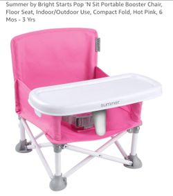 Summer Pop 'N Sit Portable Booster Seat