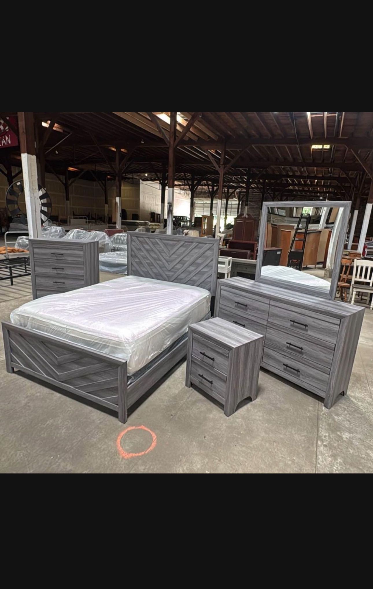 Brand New Complete Bedroom Set For $799