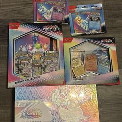 Pokemon Prismatic Evolutions Lot