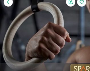 Gymnastic Wood Rings