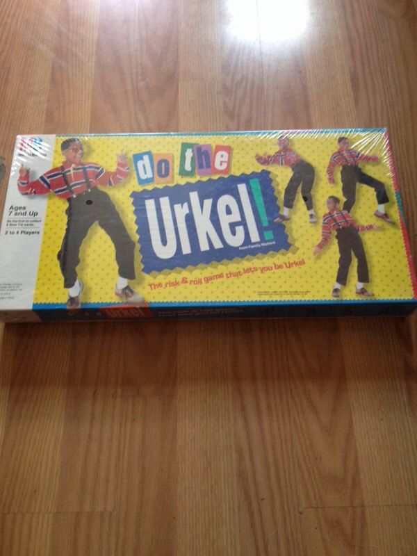 Do the Urkel 90s board game by Milton Bradley