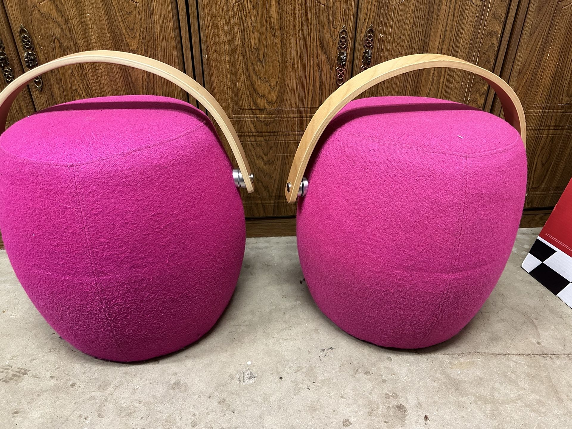 Pink Stools