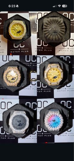 G shock Moissanite