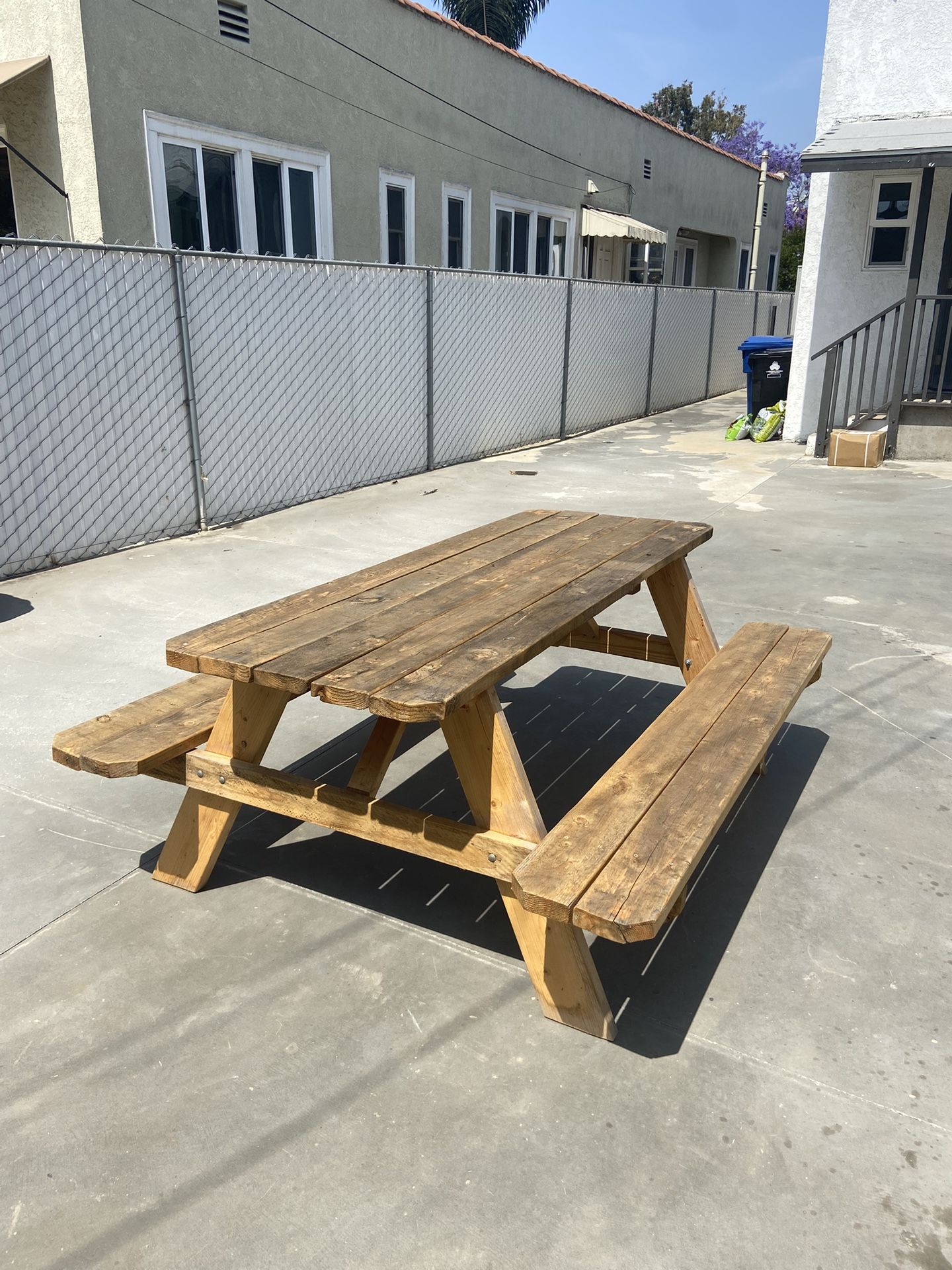 Free! Wooden Outdoor Dining Table / Picnic Table