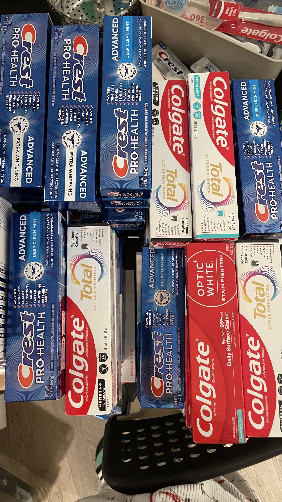 Toothpaste 20 packs for $50