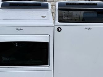 Whirlpool washer and dryer large capacity