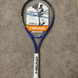Head Conquest Nano Titanium Tennis Racquet 4/3/8"-3 Grip - 26 1/2" NEW