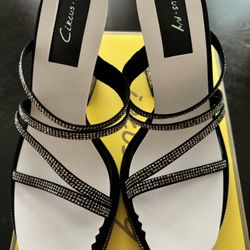 Circus NY by Sam Edelman Hanson Platform Sandal(Black)size 7