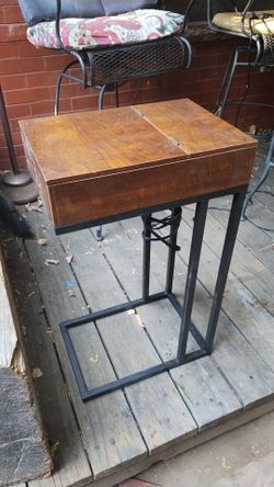 Hideaway End Table