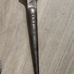 VINTAGE  TOOLS  ADJUSTABLE SPUD WRENCH USA HEAVY DUTY