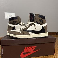 Jordan 1 High Top Mocha Travis Scott