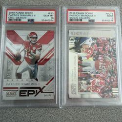 Patrick Mahomes Graded Cards