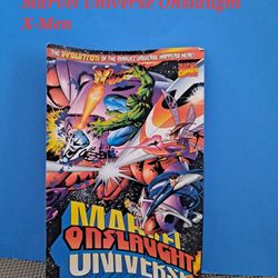 Vintage Marvel Comic Marvel Universe  Onslaught X-Men-$7.00