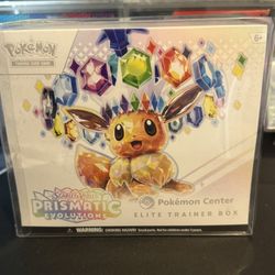 Prismatic Evolutions PC ETB | Pokémon ETB