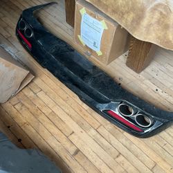 2023 Kia Stinger Lower Rear Bumper Splitter. 