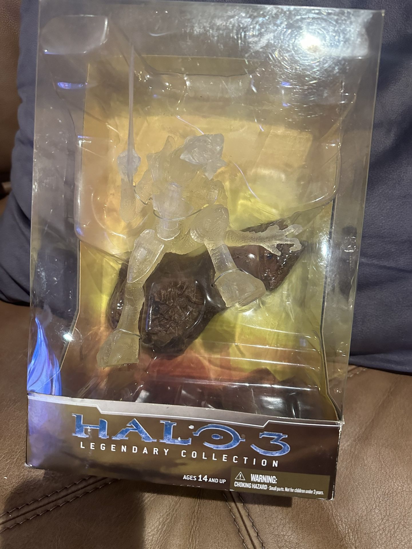 McFarlane Halo 3 Legendary Collection Arbiter CAMO CLEAR VARIANT 