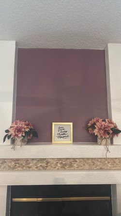 2-Piece Decorative Faux Flowers