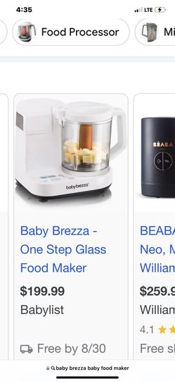 Baby Brezza food Maker 