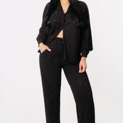 Rhinestone Black Set (small-large)