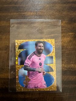 Lionel Messi Panini Rare sticker