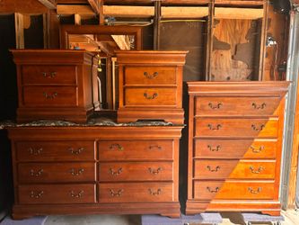 SOLID WOOD bedroom furniture - COMPLETE SET