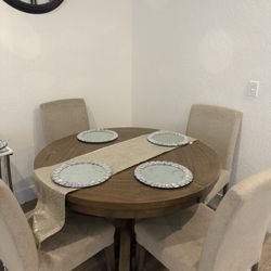Dinning Table And Chairs