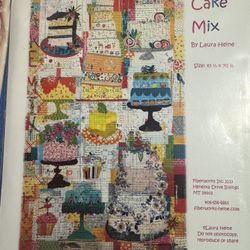 Laura Heine Cake Mix Quilt Kit Including Pattern