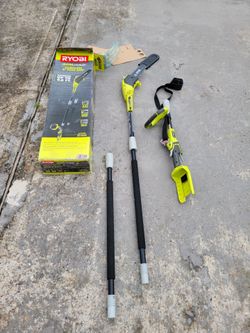 RYOBI 8" POLE SAW.