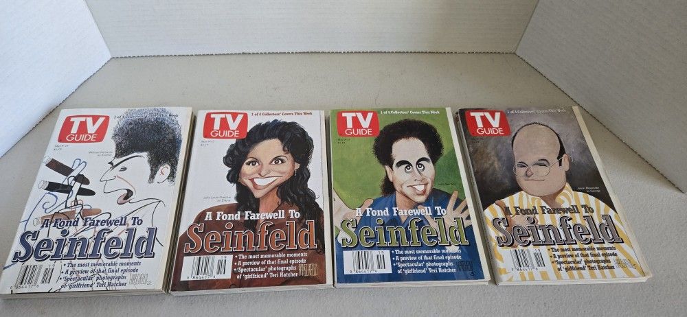 TV Guides- Seinfeld Farewell 1998 Vintage