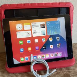 Apple iPad 5th Generation 32GB  with kids protective case & Charger (128gb $170) 