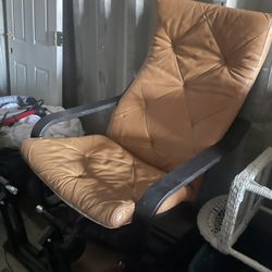 Leather Chair Lounge Chair 