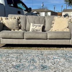 Ryler Steel Light Gray Sofa From Signature Design By Ashley Including Delivery 