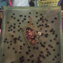 Rolling Tray- Handmade, Resin