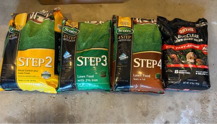 Scotts Fertilizer and Grub Control