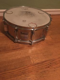 Rockwood / Hohner snare drum with Remo heads .
