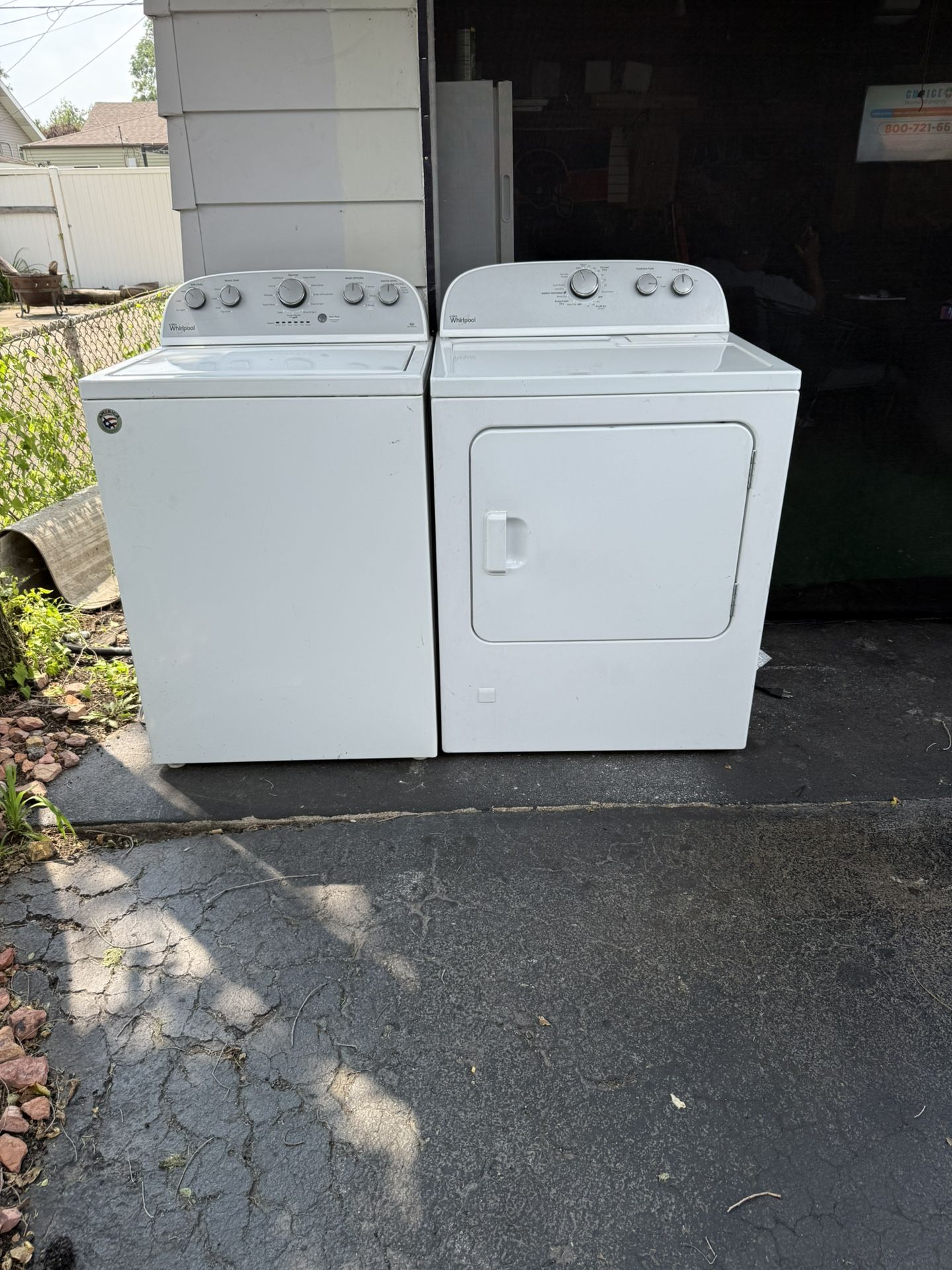 Whirlpool Washer And Dryer Set 
