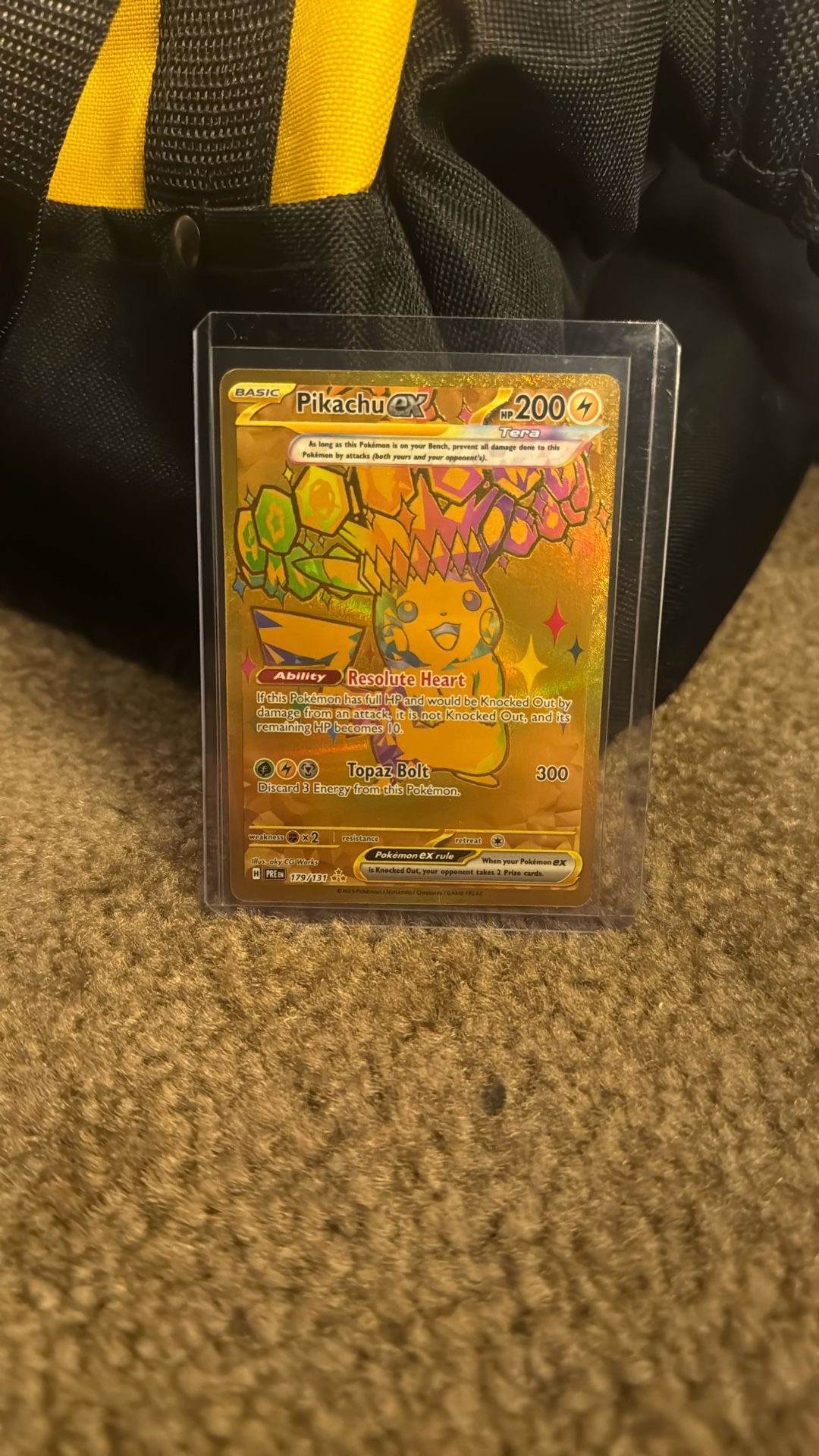 Pikachu Prismatic Gold