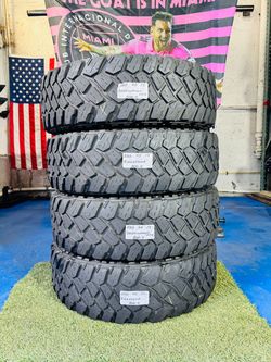 ✅ 4 USED TIRES 255/75R17 FIRESTONE DESTINATION MUD TERRAIN 255 75 17
