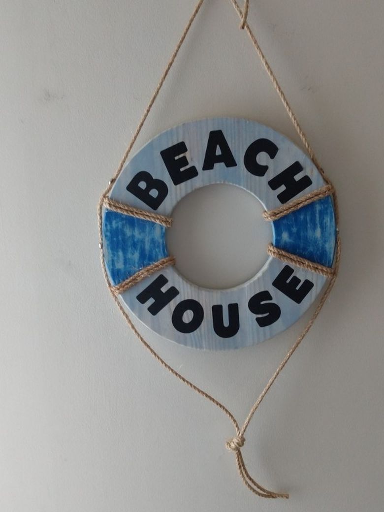 Wall Hanging Life Preserver.