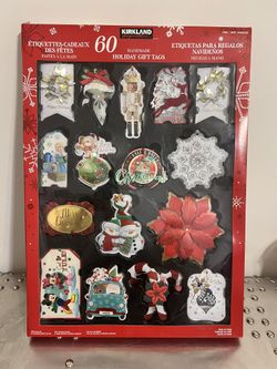 60 Handmade Holiday Gift Tags - Disney, Christmas, Nutcracker, Snowman Themed