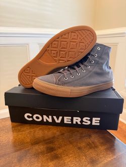 Grey Converse men's sz 8 or Wmns sz 10