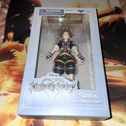 DIAMOND SELECT DISNEY'S KINGDOM HEARTS SORA FIGURE TOY...NEW & SEALED...ADULT OWNED AND KEPT IN A SMOKE FREE HOME...$25...
