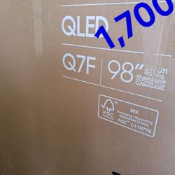 SAMSUNG 98"INCH QLED 4K Q7F