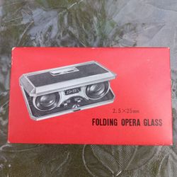 Vintage Folding Binocular Opera Glass