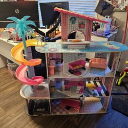 LOL Surprise OMG Doll House Kids Toy Play House L.O.L. Dolls
