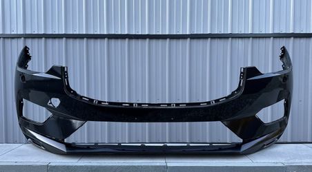 BLACK 2018 2019 2020 2021 VOLVO XC60 FRONT BUMPER ORIGINAL